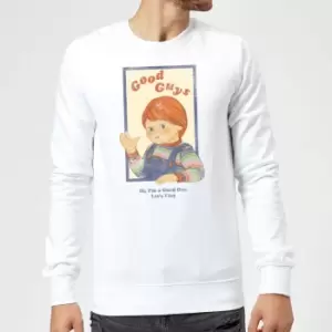 Image of Chucky Good Guys Retro Sweatshirt - White - S