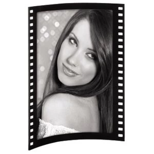 Image of Hama Portrait Photo Frame Film Reel Acrylic 10 x 15cm Black