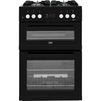 Image of Beko KDG653K Double Oven Gas Cooker