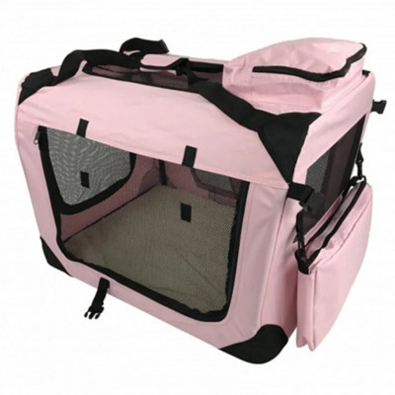 Image of RayGar Pet Carrier - Pink - Large, Pink RG0113