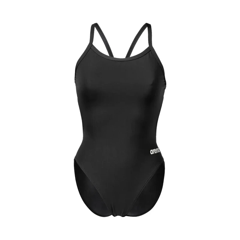 Image of Womens 1 Piece swimsuit Arena Team Chanllenge Solid Noir Female 34