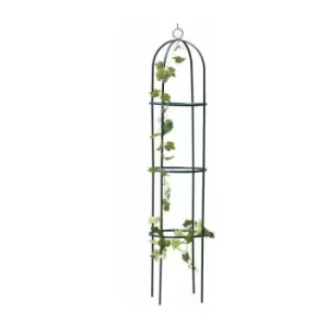 Image of 1.9M Metal Garden Obelisk Climbing Plant Support Frame
