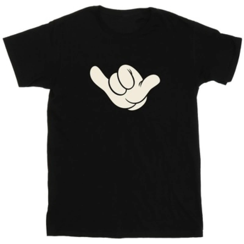 Image of Disney Mickey Mouse Skate T-Shirt Black male