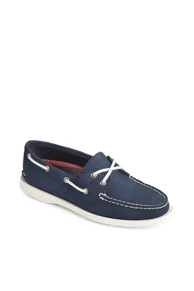 Image of Sperry 'Authentic Original' Leather Shoes Navy