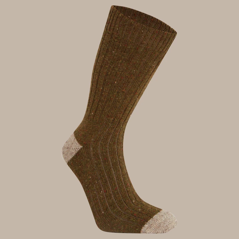 Image of Craghoppers Craghoppers 'Torver' Walking Sock in Green Size: 3-5 Green 3-5 Unisex 5063260018876