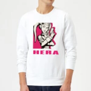 Image of Star Wars Rebels Hera Sweatshirt - White - XXL