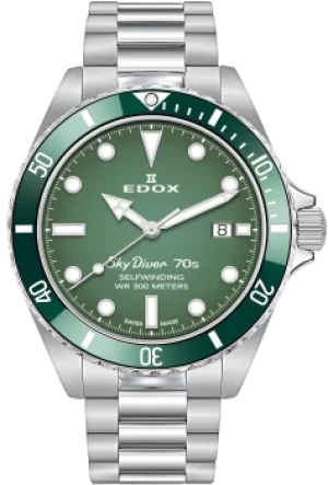 Image of Edox Watch SkyDiver 70s Date Automatic