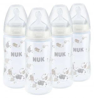 Image of NUK FC 300ml 0 to 6 Months Bottles - 4 Pack