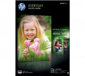 Image of HP A4 Photo Paper 100 sheets