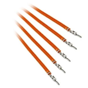 Image of BitFenix Alchemy 2.0 PSU Cable 5x 20cm - Orange