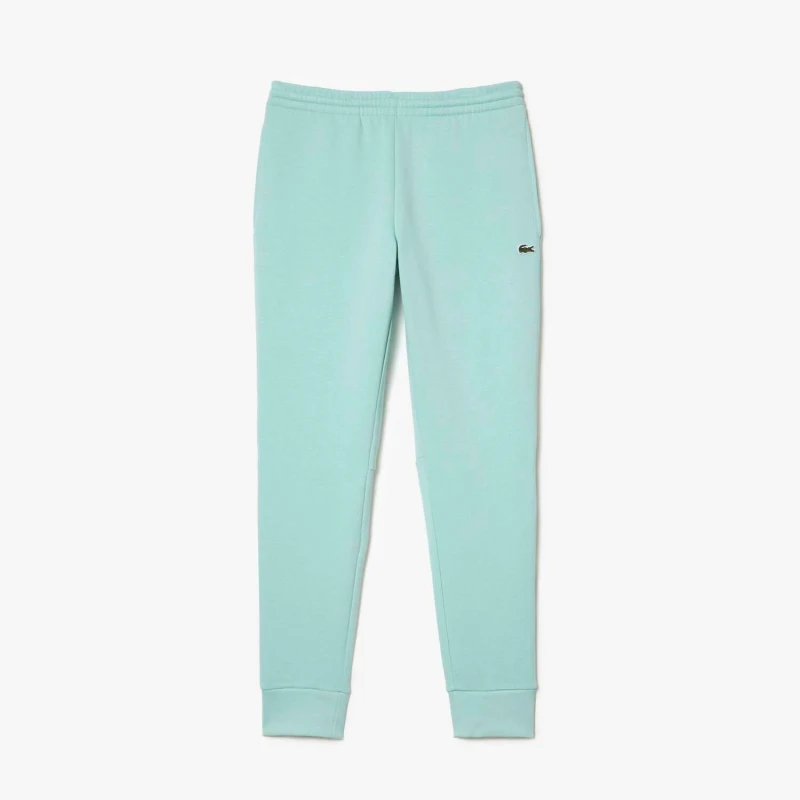 Image of Lacoste Slim Fit Organic Cotton Joggers - Green Green XS