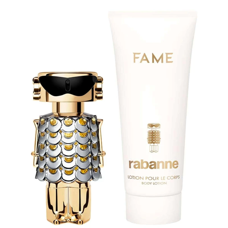 Image of Paco Rabanne Fame Gift Set 50ml Eau de Parfum + 100ml Body Lotion