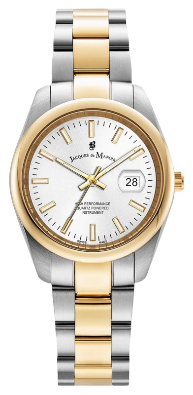Image of Jacques Du Manoir JWL03804 Allure (32mm) White Dial / Two- Watch