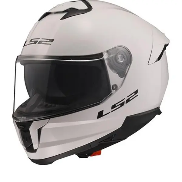Image of LS2 FF808 Stream II Gloss White 06 Full Face Helmet Size 2XL