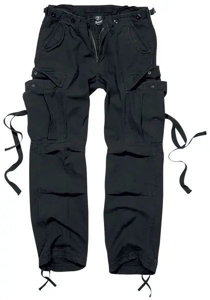 Image of Brandit M65 Ladies Trousers Cargo Trousers Black W34L34 Women