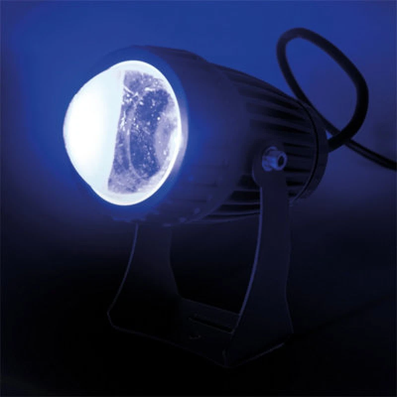 Image of Netagon 8W Coloured LED Pin spot with Black Body Blue