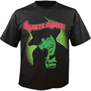 Image of Marilyn Manson - Smells Like Children Unisex Small T-Shirt - Black