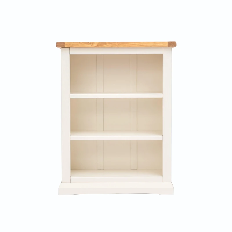 Image of Cabinet Bits Bookcase with Plinth 90x70x25cm in Off-White Size: 90 x 70 x 25cm Off-White Unisex 90 x 70 x 25 cm