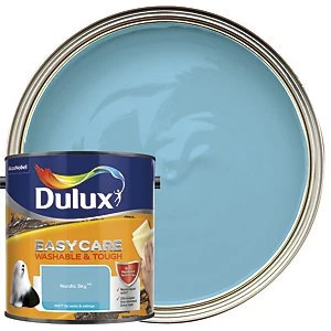 Image of Dulux Easycare Washable & Tough Nordic Sky Matt Emulsion Paint 2.5L