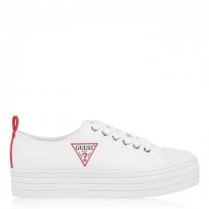 Image of Guess Brigs Trainers - White