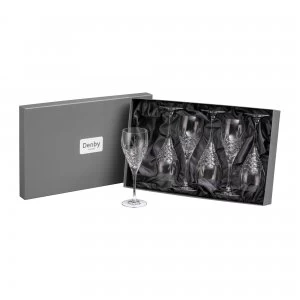 Image of Venice Leadless Crystal White Wine Pack Of 6