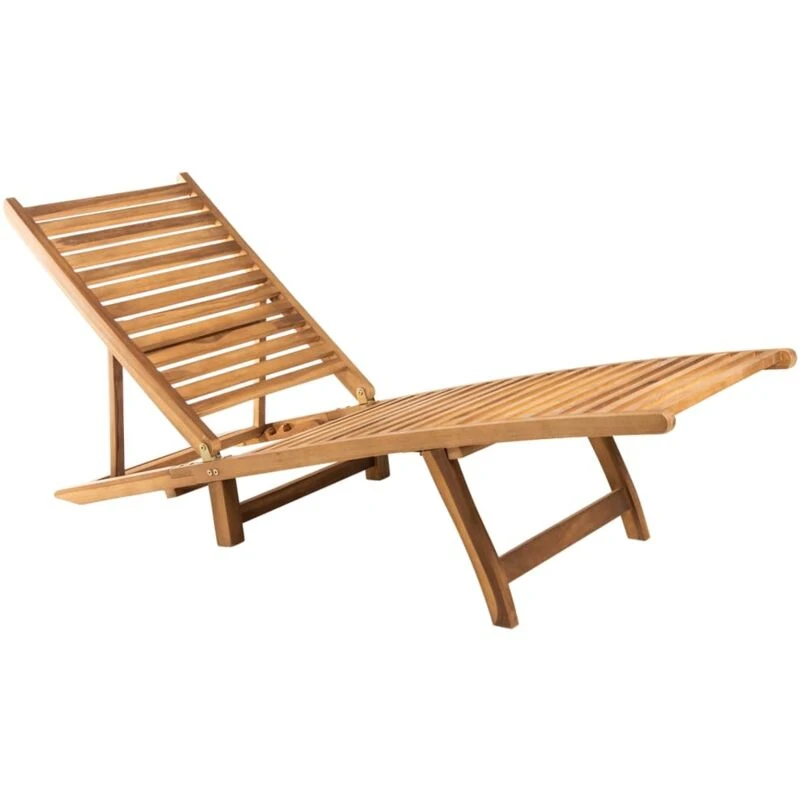 Image of VIDAXL Sun Lounger Solid Teak Wood Vidaxl 8720286314470