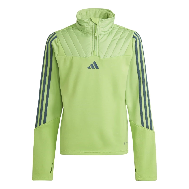 Image of adidas Tiro 23 Club Winterized Top Juniors - Green Green 11 - 12 Years