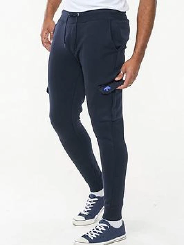 Image of D555 by Duke D555 Mens Big Size Combat Jogger Size: 6XL, Colour: NAVY