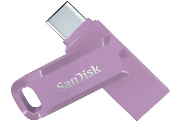 Image of SanDisk SanDisk Ultra Dual Drive Go USB 64GB USB flash drive USB Type-A / USB Type-C 3.2 Gen 1 (3.1 Gen 1) Lavender SDDDC3-064G-G46L