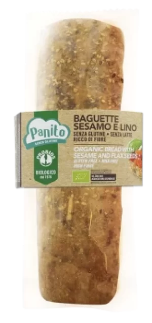 Image of Panito Baguette Sesame And Flax Gluten Free 180g