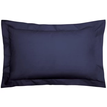 Image of Bedeck of Belfast Bedeck of Belfast 200TC Pima Plain Dye Oxford Pillowcase - MIDNIGHT