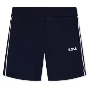 Image of Boss Small Logo Shorts Infants - Blue