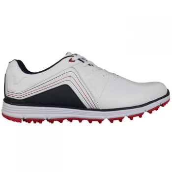 Image of Slazenger V300SL Mens Golf Shoes - White/Navy