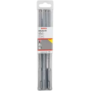Image of Bosch 6 x 210mm SDS-Plus 5X Drill Bits - Pack of 10 - N/A
