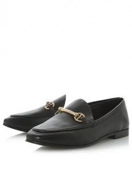 Image of Dune London Guiltt Brogue - Black Leather, Size 8, Women