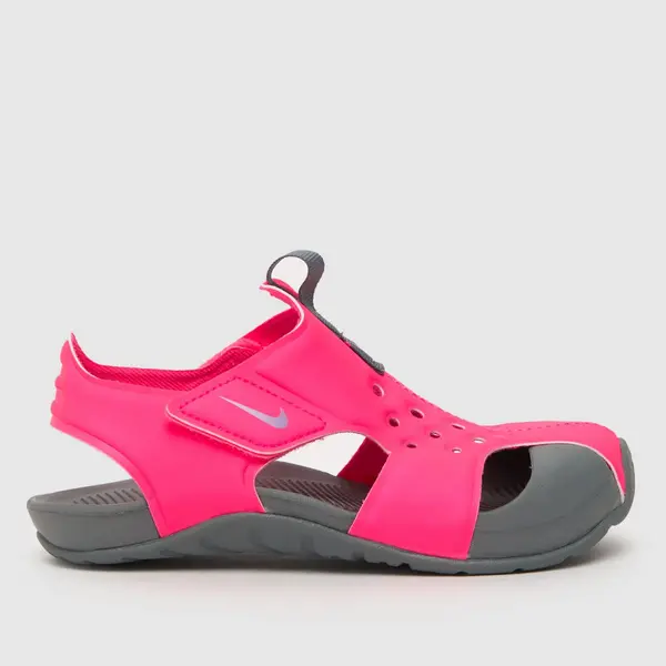 Image of Nike pink sunray protect 2 Girls Junior sandals Pink UK 2.5 (EU 35)