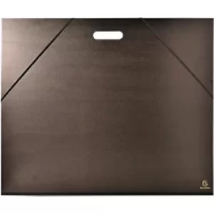 Image of Exacompta Kraft Art Folder, 500x650, Black, Pack of 5