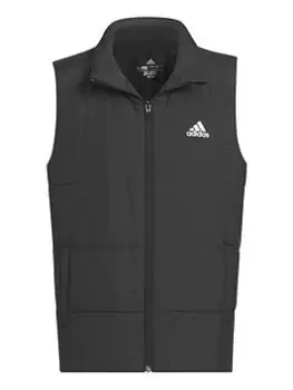 Image of adidas Sportswear Junior Padded Vest - Black, Size 9-10 Years, Women
