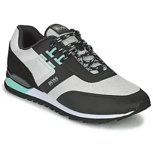 Image of Hugo Boss Parkour Runner Mesh Trainers White Size 9 Men