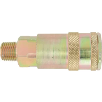 Image of Kobe Red Line - 1/4' BSPT Male Slim Profile Coupling