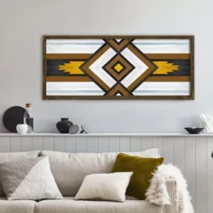 Image of TAH050 Multicolor Decorative Framed MDF Painting