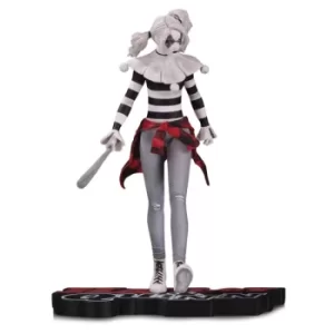 Image of DC Comics Red, White & Black Statue Harley Quinn by Steve Pugh 18 cm