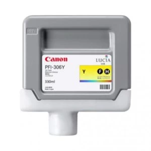 Image of Canon PFI306Y Yellow Ink Cartridge