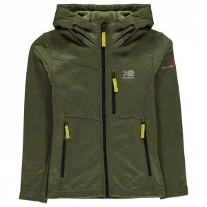 Image of Karrimor Hot Rocket Zip Hoody Junior Boys - Khaki Marl