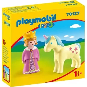 Image of Playmobil: Princess with Unicorn