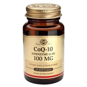 Image of Solgar Coenzyme Q 10 100 mg Softgels 30 softgels