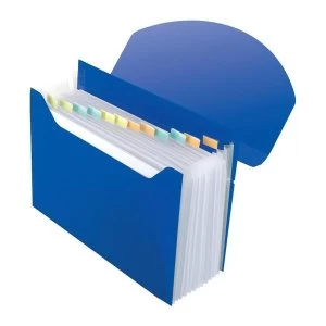 Image of Rexel Optima 13 Pockets Expanding Files Blue
