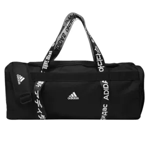 Image of adidas Beyond The Run Duffel Bag - Black/White