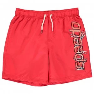 Image of Speedo Leisure 15 Shorts Junior Boys - Red