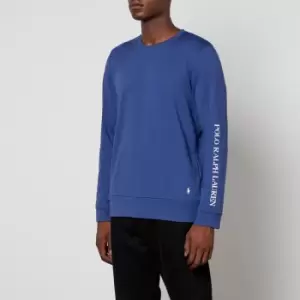 Image of Polo Ralph Lauren Mens Loopback Jersey Long Sleeve Top - Light Navy - M